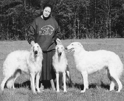 Breeder of the Top Conformation Borzoi 1999